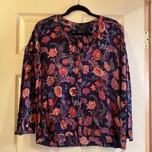 Lucky Brand Peasant Blouse